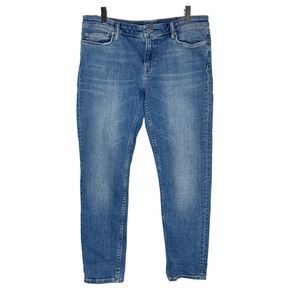 All Saints Ankle-Cropped Fay Jeans - Size 29W